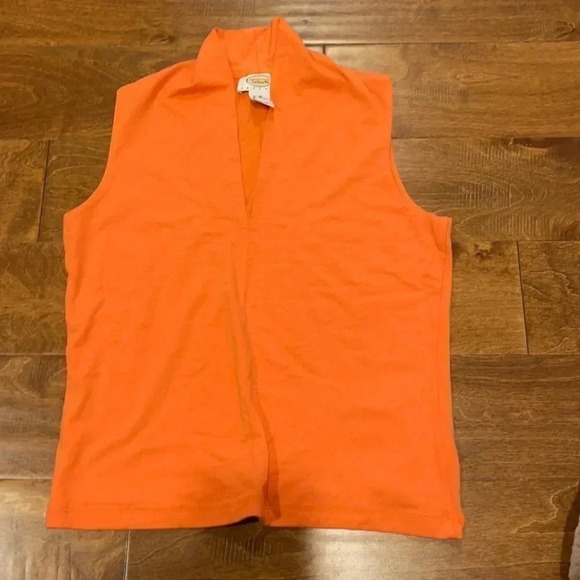 Talbots women’s top‎ small petite excellent v neck sleeveless  shirt blouse - Picture 1 of 2
